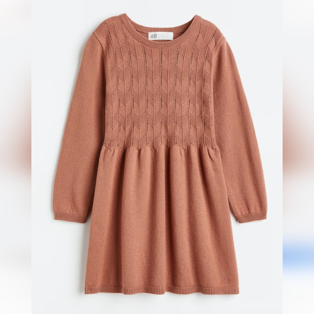 H&M Textured Knit Dress, 2T